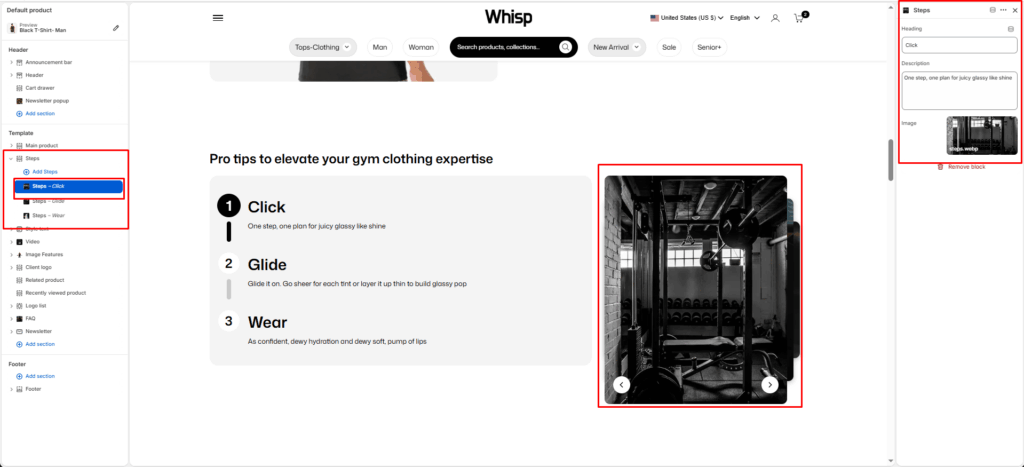 whisp-section-steps